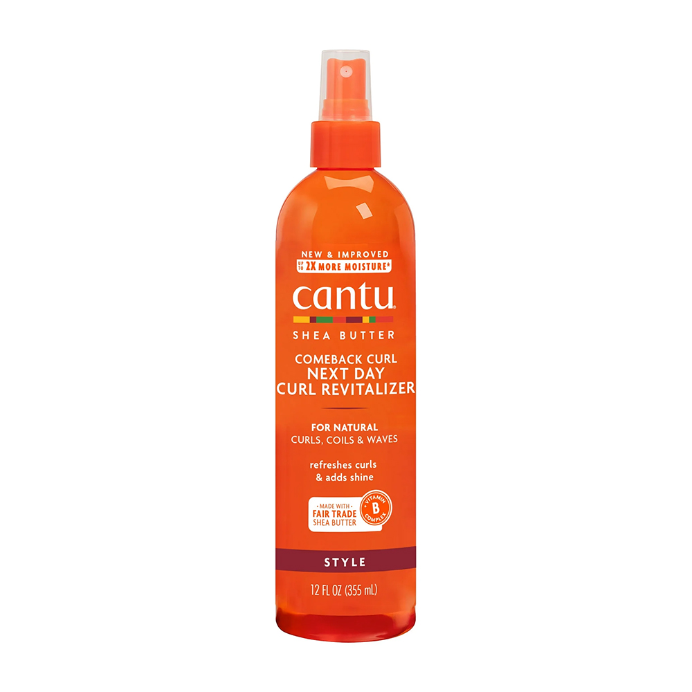 اسپری ریفرش شی باتر کنتو Cantu Comeback Curl Next Day Curl Revitalizer 355ml