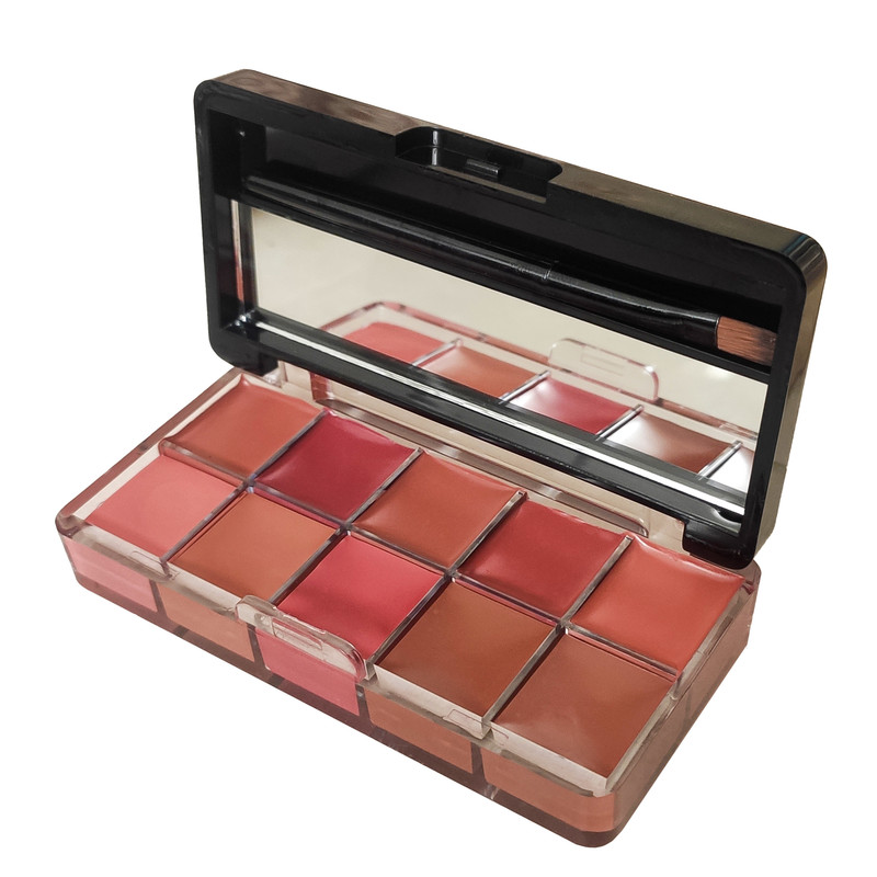 پالت رژ لب ۱۰ تایی دووسه Doouce Lip Palette 10 Colors
