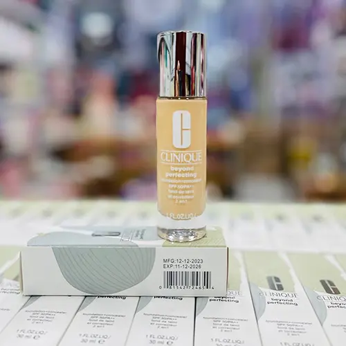 کرم پودر و کانسیلر کلینیک مدل Beyond Perfecting رنگ wn 24 cork حجم 30 میلی لیتر