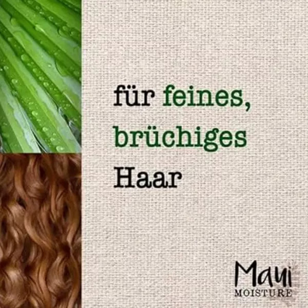 شامپو ضد ریزش بامبو فیبر مائویی | Maui Moisture Thicken & Restore Bamboo Fibers Shampoo