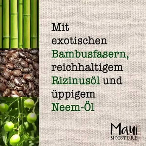 شامپو ضد ریزش بامبو فیبر مائویی | Maui Moisture Thicken & Restore Bamboo Fibers Shampoo