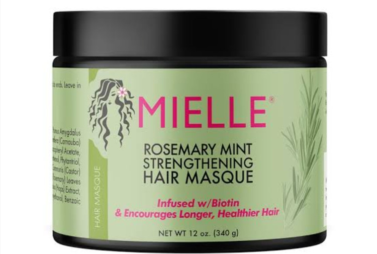 ماسک داخل حمام رزماری و بیوتین مایل Mielle Organics Rosemary Mint Strengthening Hair Masque 340g
