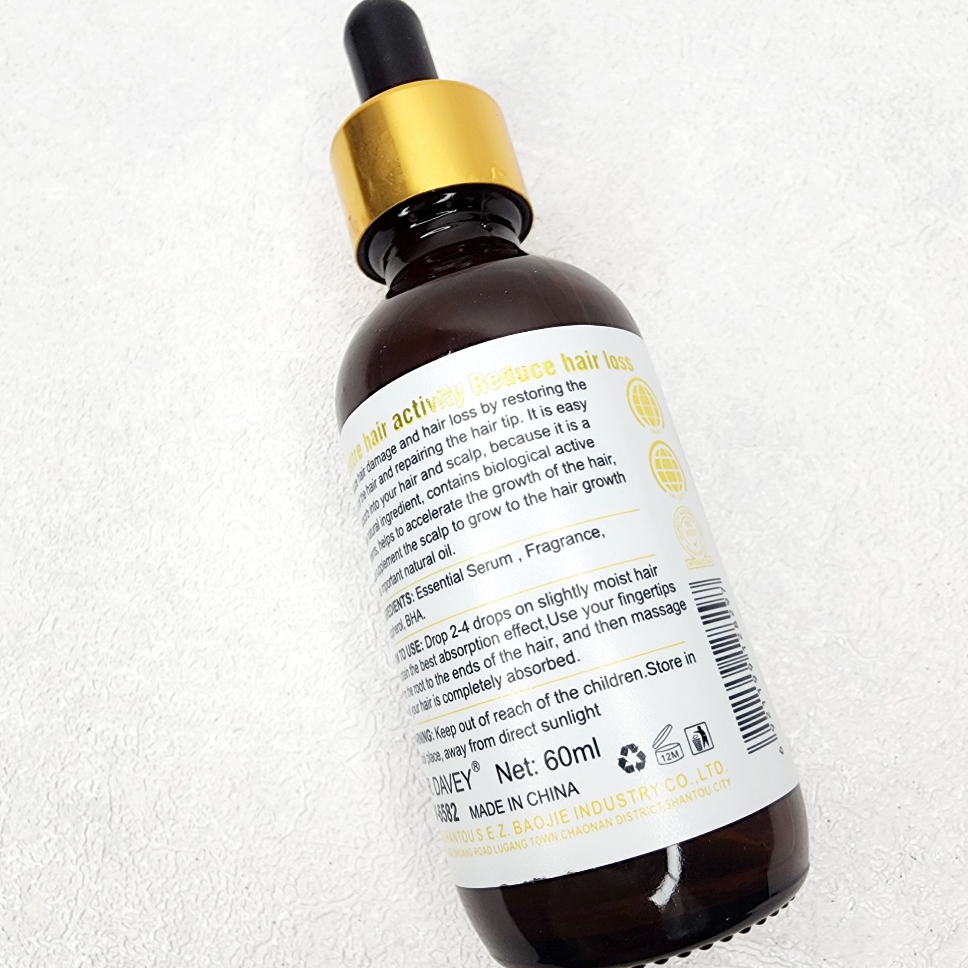 سرم ضد ریزش و رشد مو دکتر دیوی | Dr. Davey Anti Hair Loss Hair Serum
