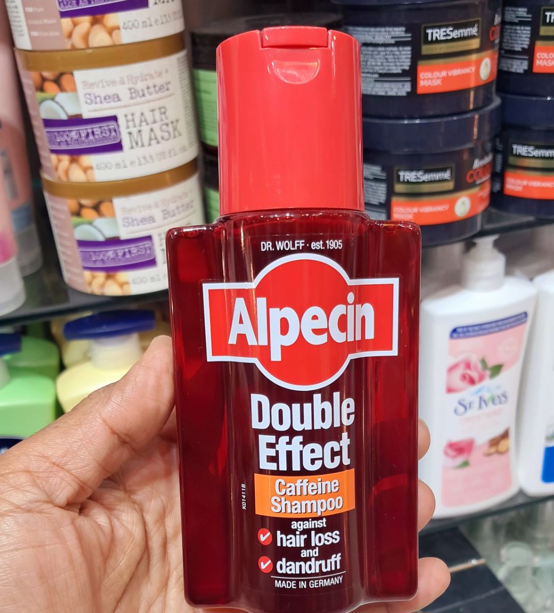 شامپو ضد شوره و تقویت کننده آلپسین Double