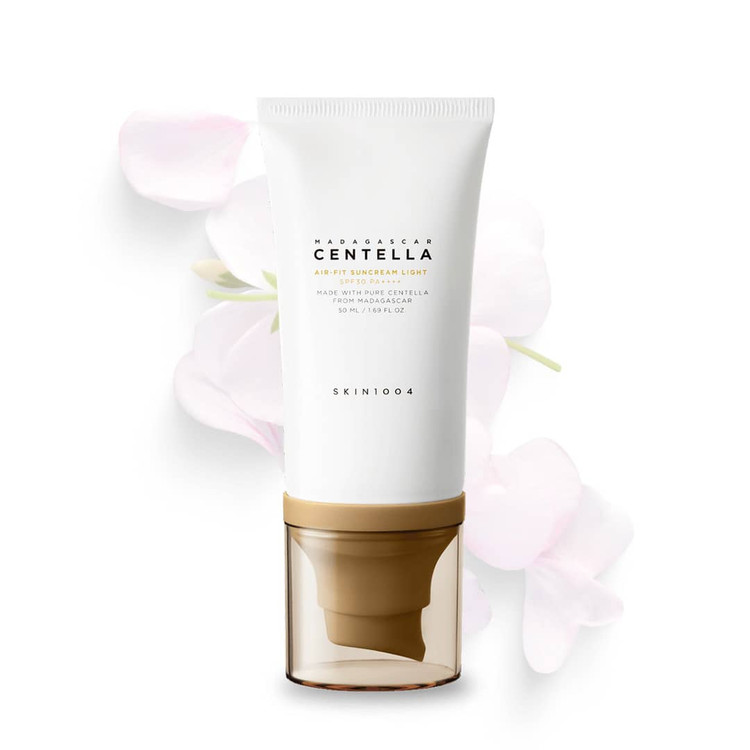 ضد آفتاب فیزیکی لایت سنتلا اسکین ۱۰۰۴ (ایر-فیت) | Skin1004 Madagascar Centella Air-Fit Suncream Light SPF30 PA(اورجینال)
