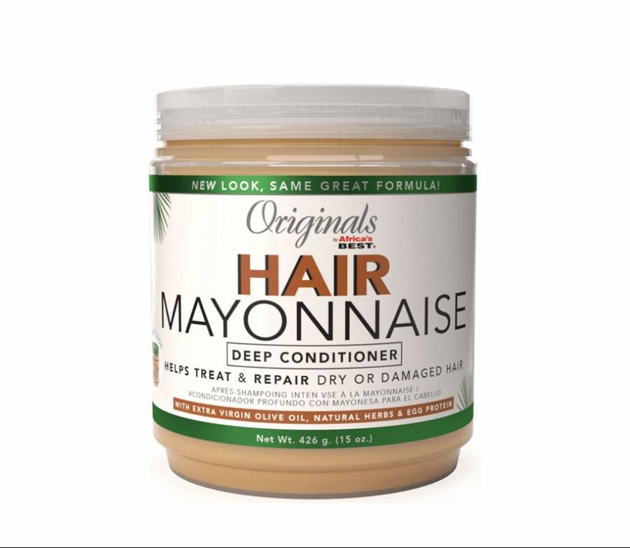 ماسک مو مایونز داخل حمام آفریکاز بست Africas Best Hair mayonnaise Deep Conditioner 426g