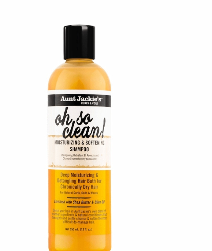 شامپو آبرسان و نرمکننده قوی آنت جکی مدل اوه سو کلین مناسب موهای فر و مجعد Aunt Jackie’s Oh So Clean! Moisturizing & Softening Shampoo