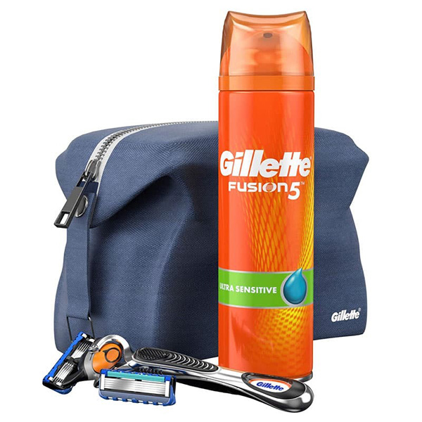 ژل اصلاح پوست خیلی حساس فیوژن ژیلت Gillette Fusion 5 Ultra Sensitive 200 Ml