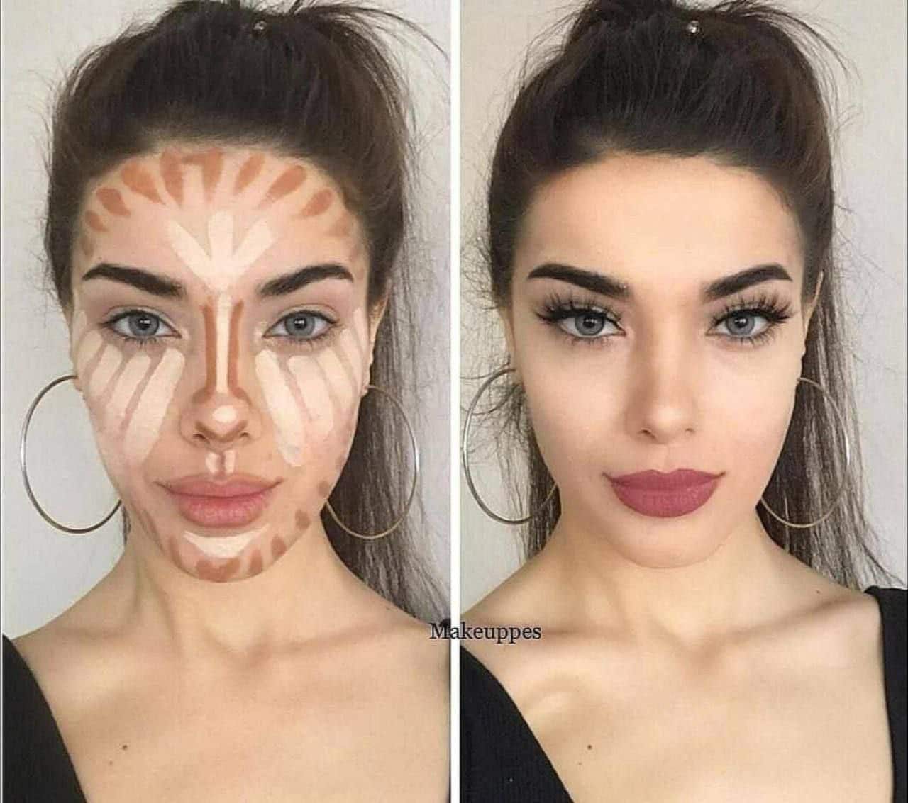 استیک دوطرفه کانتور و هایلایتر کیس بیوتی (Kiss Beauty) مدل قلمی ---