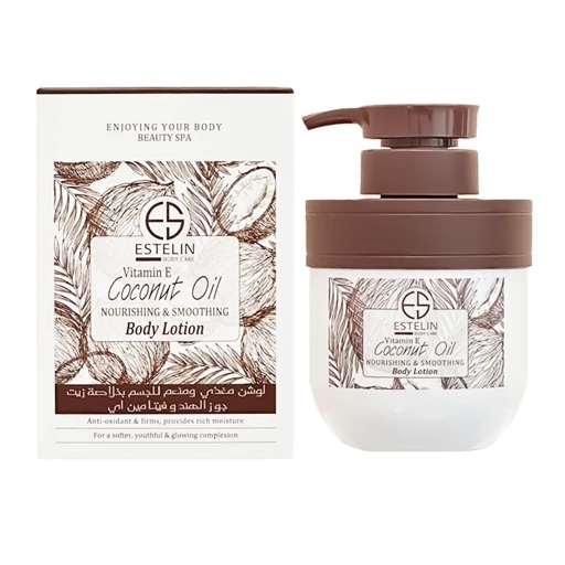 لوسیون بدن روغن نارگیل استیلن Estelin حجم 300ml