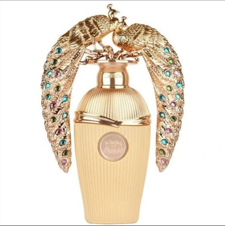 عطر ادوپرفیوم زنانه لطافه مدل عفیف اصل حجم 100 میلی لیتر Lattafa Afif Eau de Parfum for Women 100ml فقط 1 عدد مونده