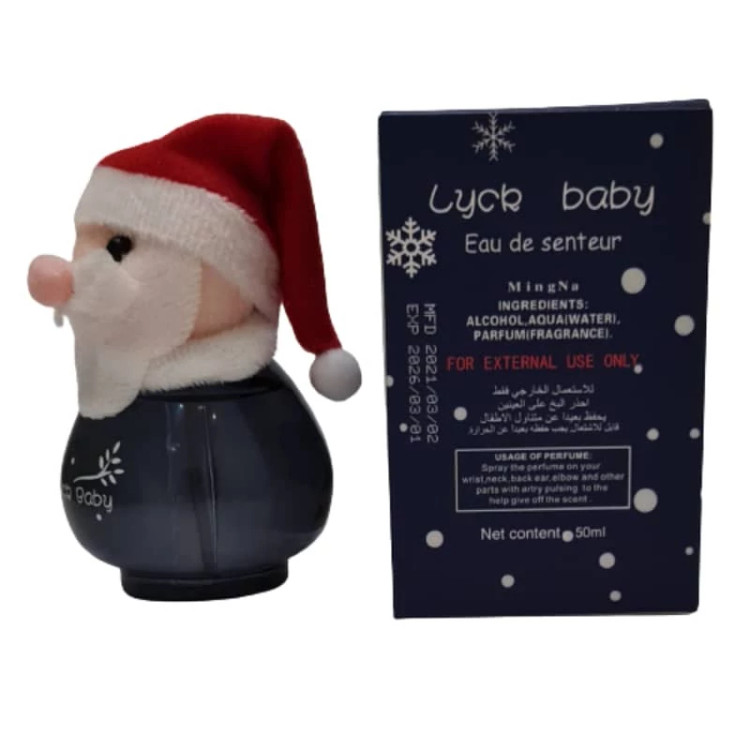 عطر کودک مدل عروسکی طرح بابا نوئل برند Luck Baby