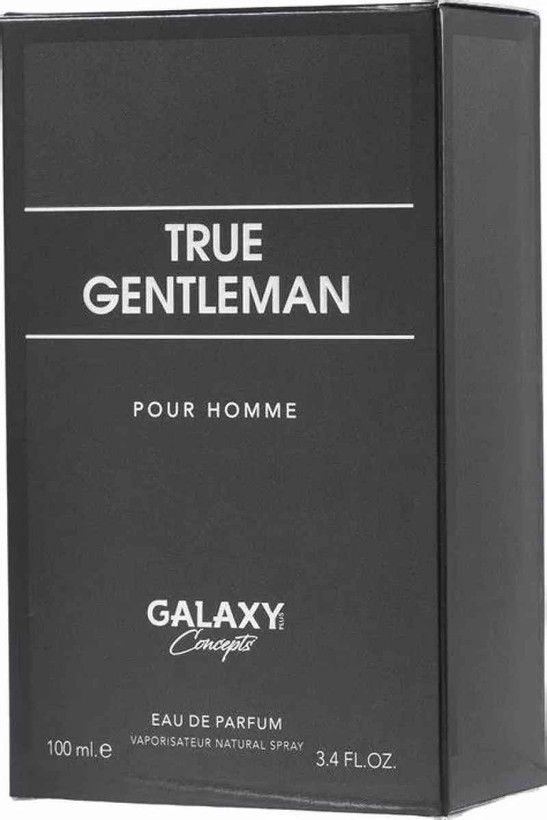 Pادو پرفوم مردانه گلکسی پلاس مدل True Gentleman حجم ۱۰۰ میلیلیتر