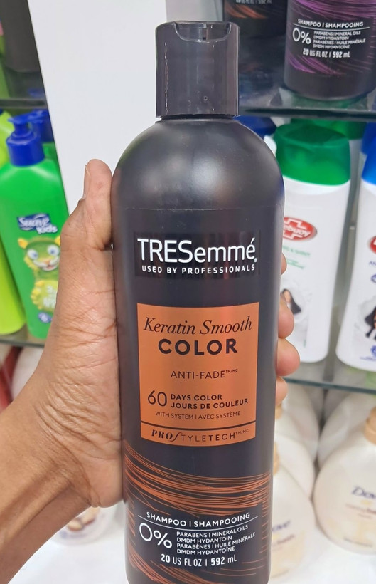 شامپو کراتینه و محافظ رنگ مو ترزمه مدل Keratin Smooth Color