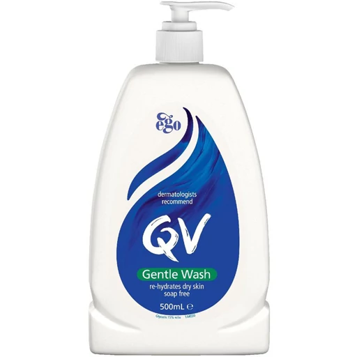 پن مایع شستشو صورت و بدن کیووی مدل Gentle Wash حجم ۵۰۰ میلی لیتر ---