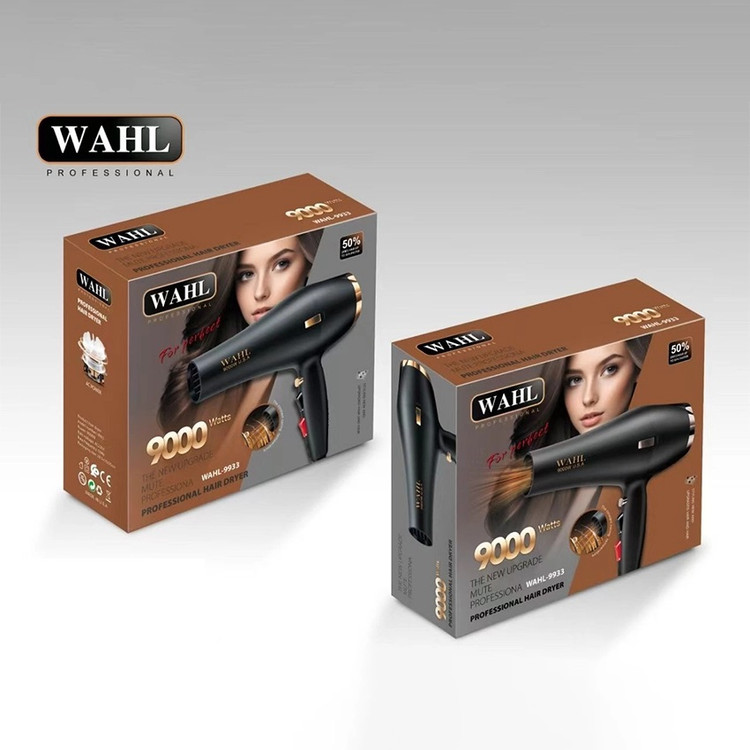 سشوار حرفهای وال (WAHL) مدل 9933 - توان ۹۰۰۰ وات با تکنولوژی