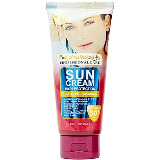 کرم ضد آفتاب وکالی مدل High Protection SPF 50+ - حاوی مولتی ویتامین و ضد پیری 