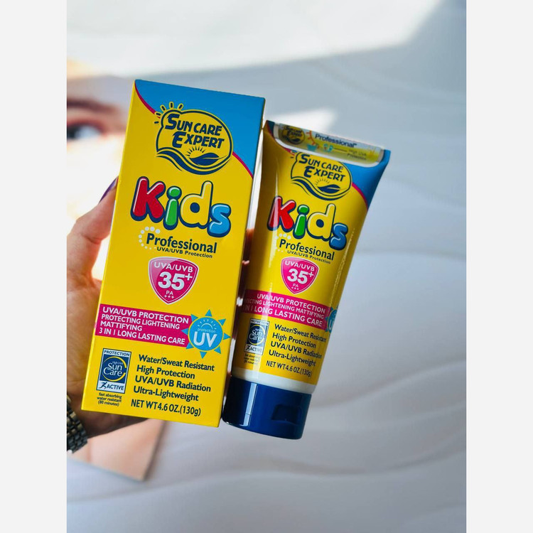 کرم ضد آفتاب کودکان سان کر اکسپرت (Sun Care Expert) مدل Kids Professional با