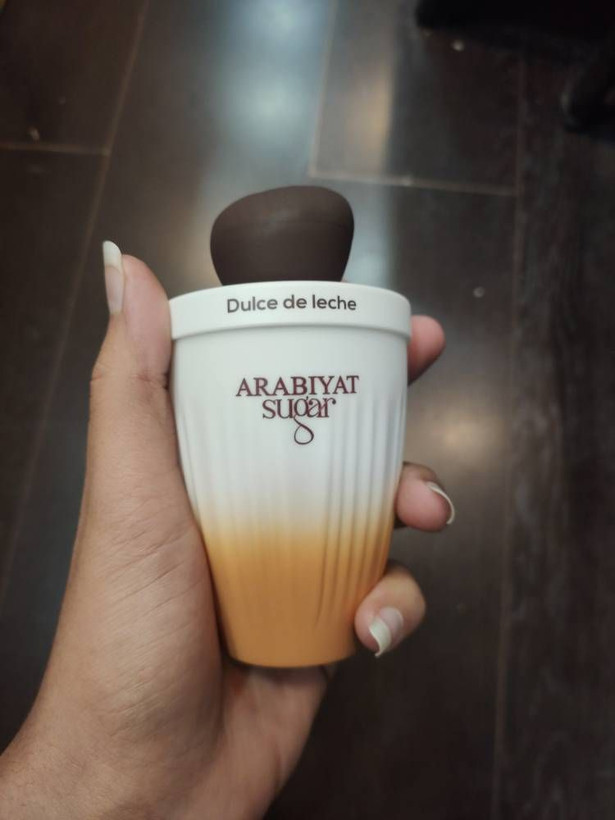 ادکلن عربیات پرستیژ مدل Dulce de Leche (طرح بستنی لیوانی)