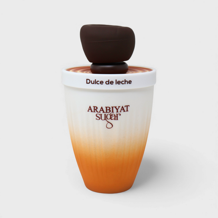 ادکلن عربیات پرستیژ مدل Dulce de Leche (طرح بستنی لیوانی)