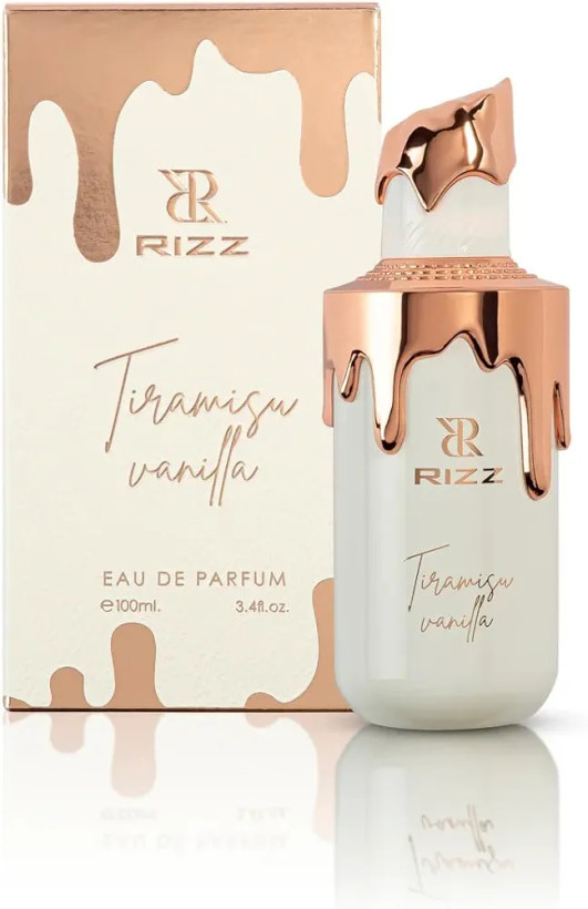 ادکلن ریز مدل Tiramisu Vanilla (طرح خامه و رزگلد)