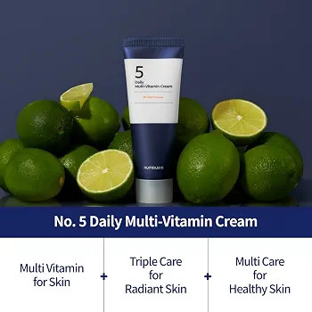کرم مولتی ویتامین شماره ۵ نامبوزین (Numbuzin No.5 Daily Multi-Vitamin Cream
