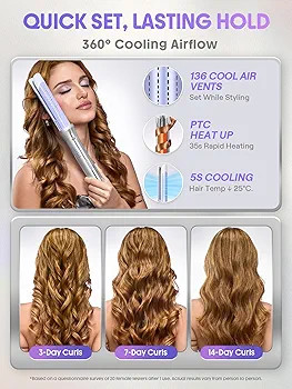 حالتدهنده مو حرفهای شیگلم مدل وان تاچ ایرفلو پروسایز ۲۵میلی SHEGLAM HAIR One Touch Airflow Styler Pro(اورجینال)