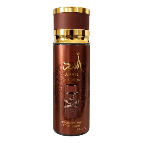 بادی اسپلش مردانه لطافه مدل اسد بوربون (Asad Bourbon) حجم ۲۵۰ میلیلیتر