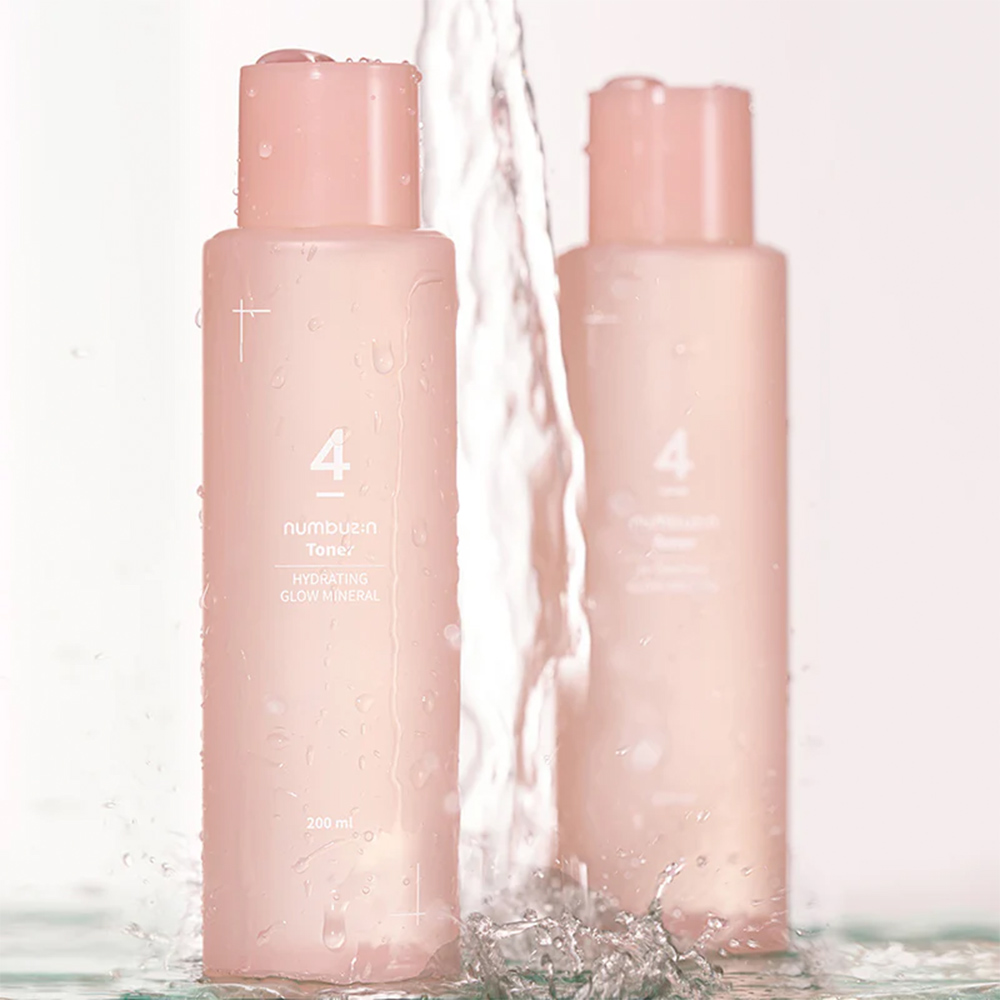 تونر آبرسان و معدنی نامبوزین شماره ۴ (numbuzin No.4 Hydrating Glow Mineral Toner)