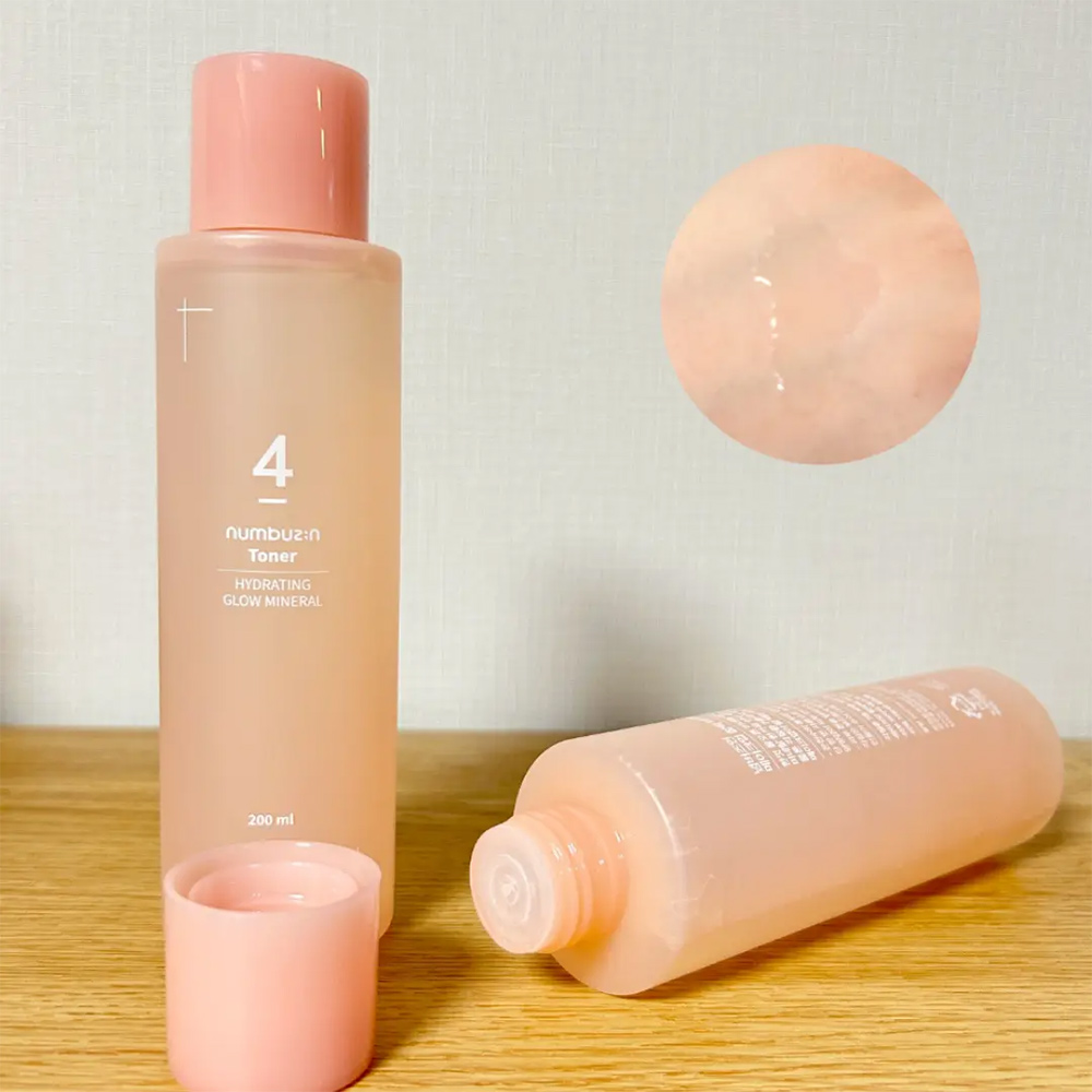 تونر آبرسان و معدنی نامبوزین شماره ۴ (numbuzin No.4 Hydrating Glow Mineral Toner)