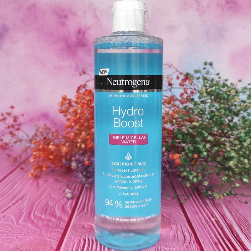 میسلار واتر سهکاره هیدروبوست نوتروژینا (Neutrogena Hydro Boost Triple Micellar Water)