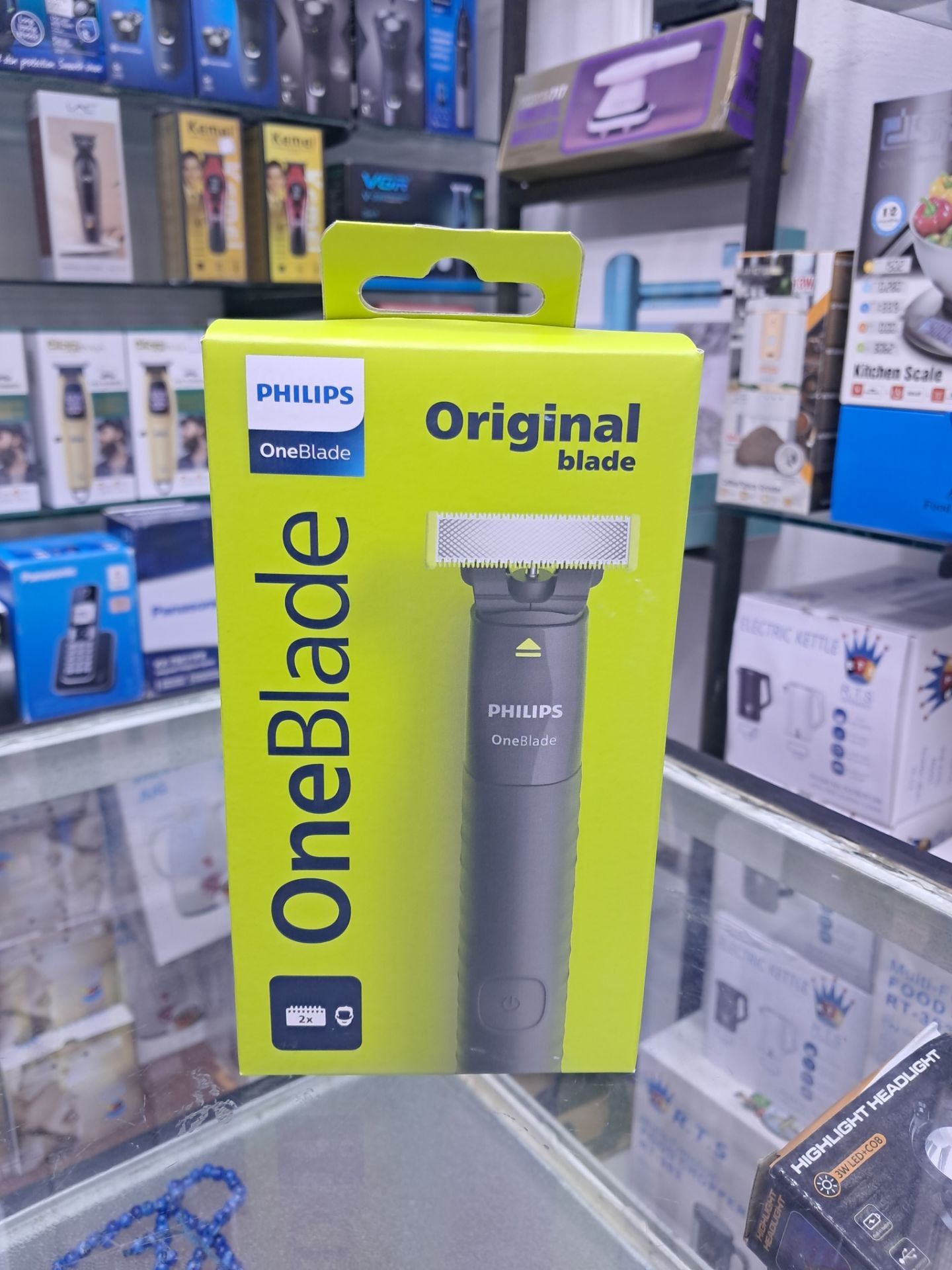 ماشین اصلاح موی صورت فیلیپس وان بلید مدل QP1424/10 اصل