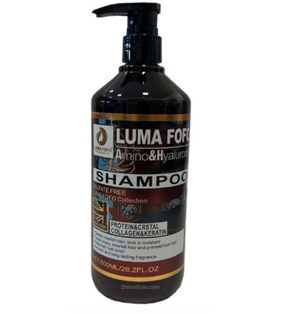 شامپو لوما فوفو (Luma Fofo) مدل آمینو و هیالورونیک حجم ۸۰۰ میلی‌لیتر - فاقد سولفات