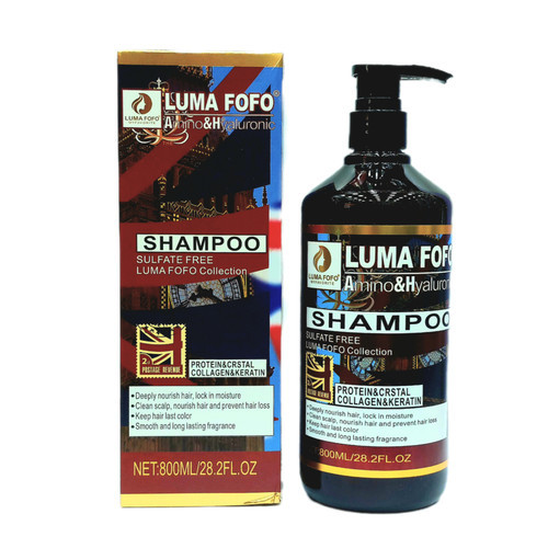 شامپو لوما فوفو (Luma Fofo) مدل آمینو و هیالورونیک حجم ۸۰۰ میلیلیتر - فاقد سولفات