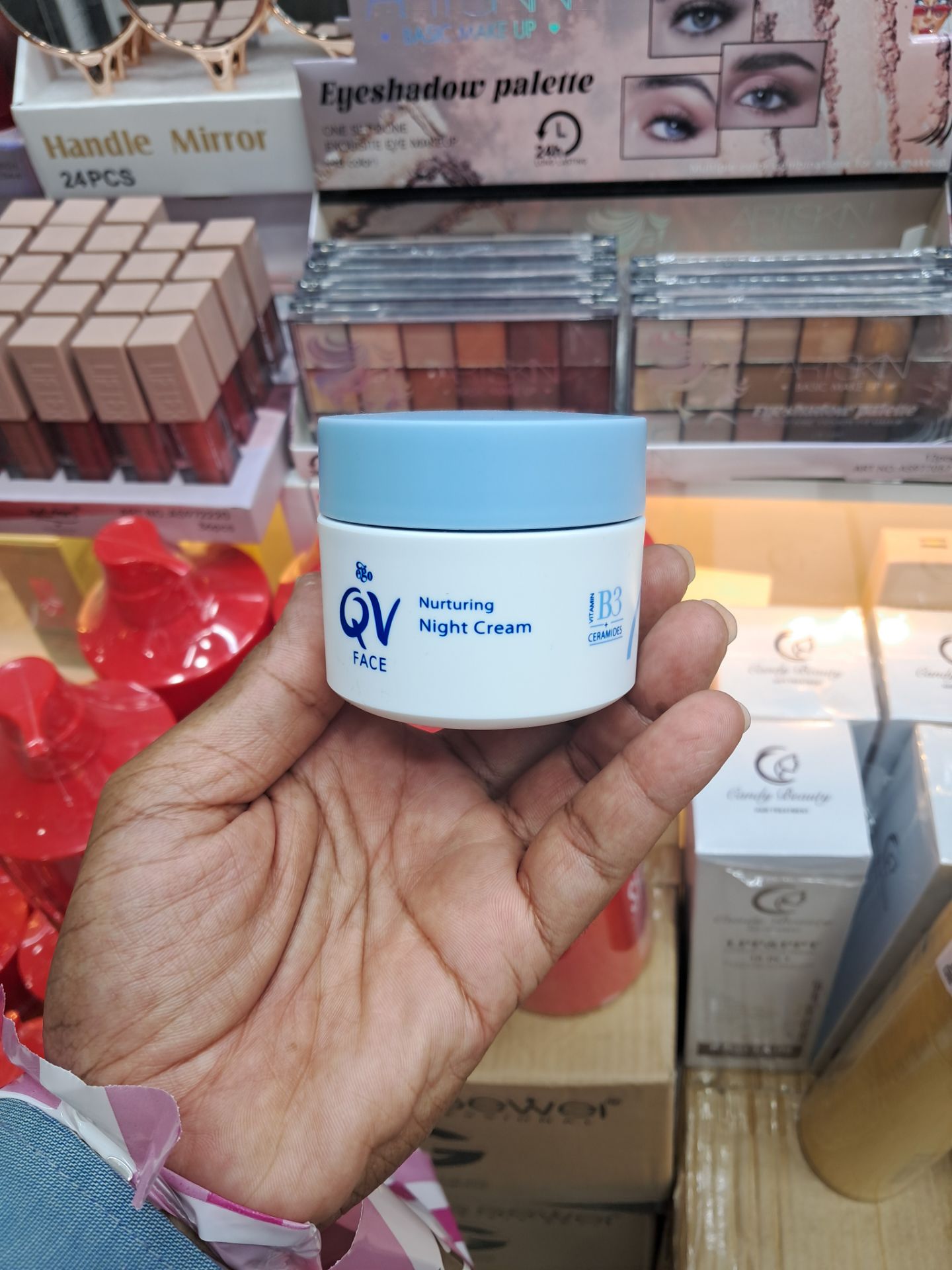 کرم شب مغذی کیووی مدل QV Face Nurturing - حجم ۵۰ گرم 