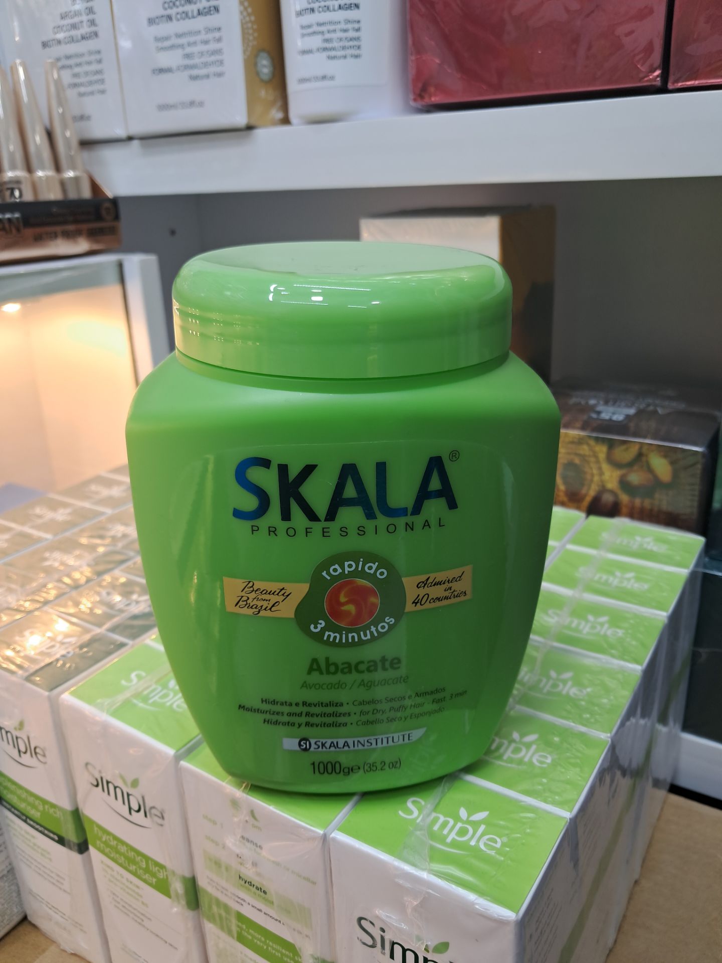 ماسک و کرم مو اسکالا مدل آووکادو (Skala Abacate) - حجم ۱۰۰۰ گرم(اورجینال)