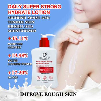 لوسیون آبرسان بدن دکتر داوی (Dr. Davey) مدل Daily Super Strong - حجم ۵۰۰ میلیلیتر