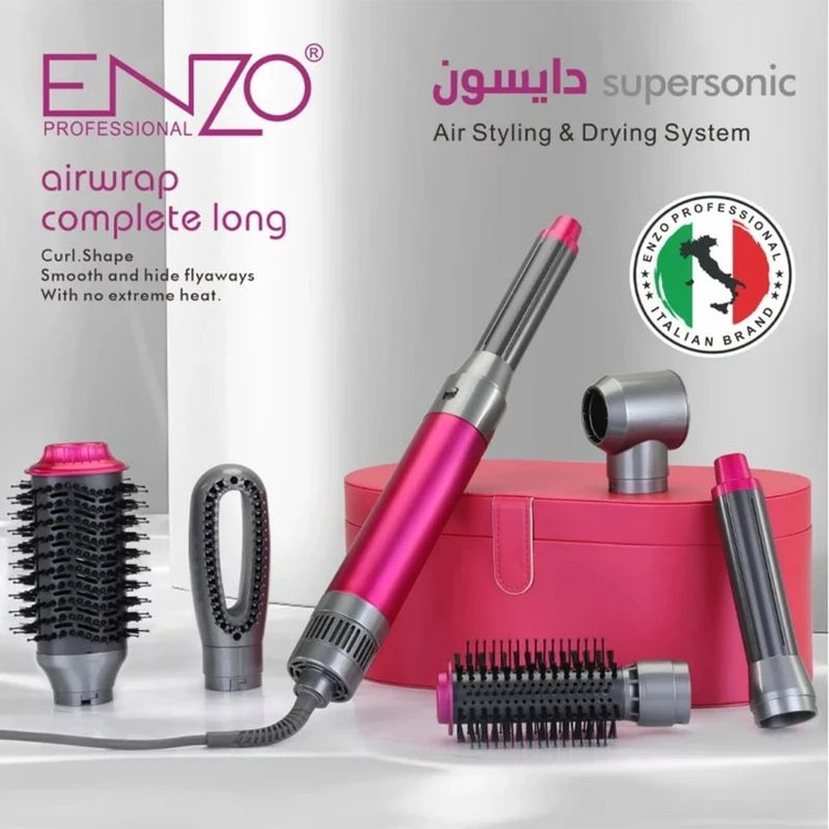 ست حالتدهنده و سشوار چندکاره انزو پروفشنال (Enzo Professional) مدل EN-6101 طرح دایسون Airwrap