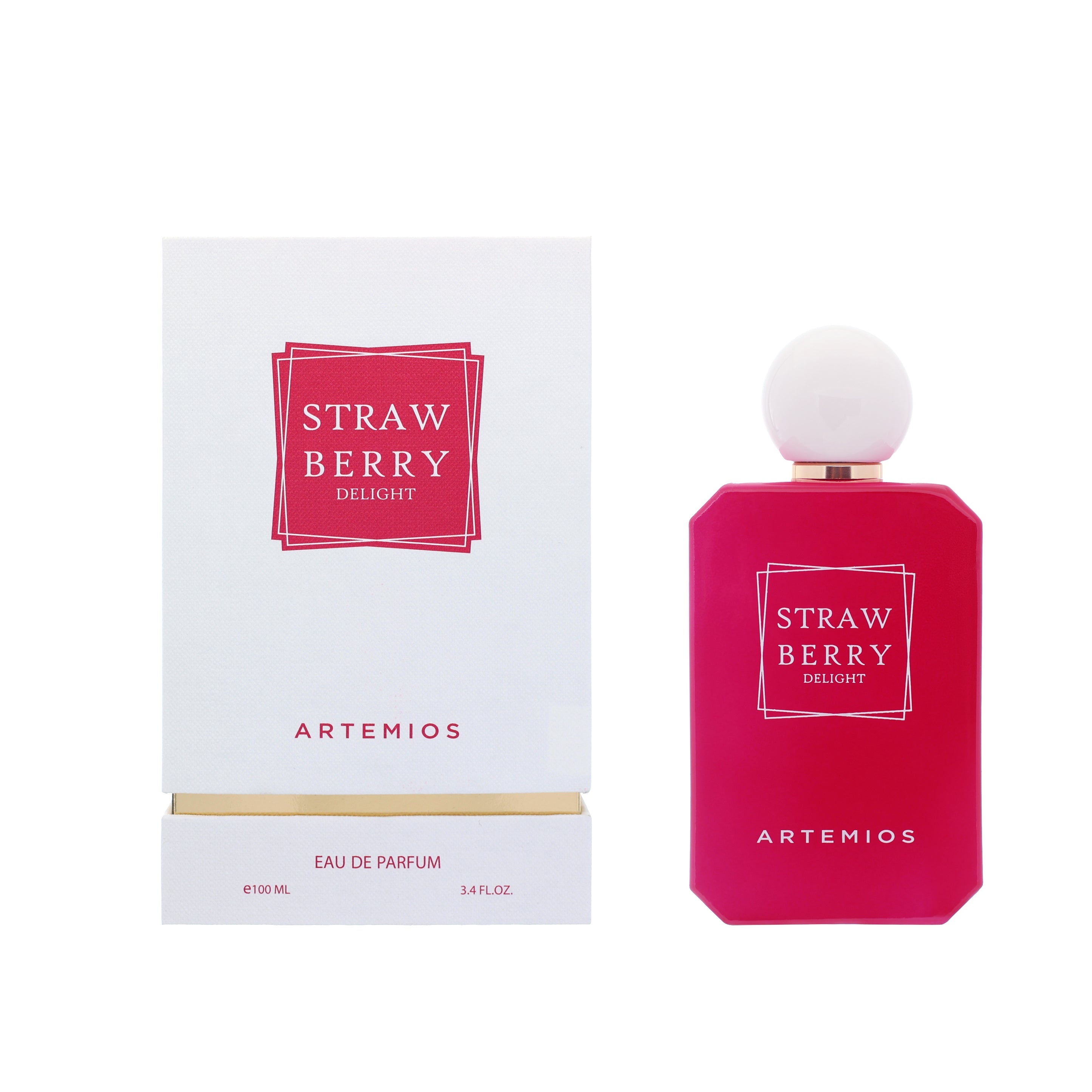 ادکلن آرتمیوس مدل استرابری دیلایت (Strawberry Delight) حجم ۱۰۰ میلی‌لیتر