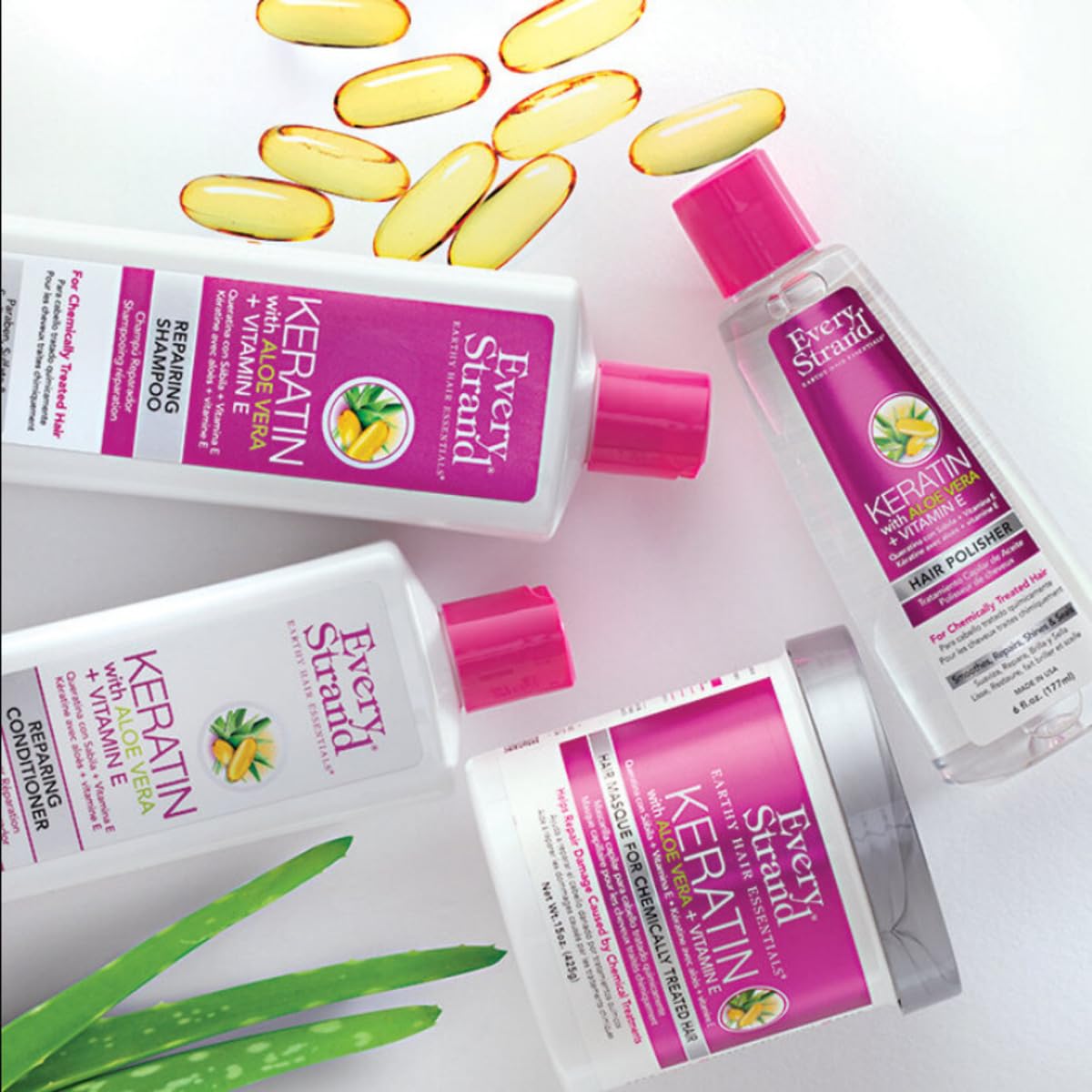 شامپو ترمیمکننده کراتین (Repairing Shampoo) - حجم ۳۹۹ میلیلیتر