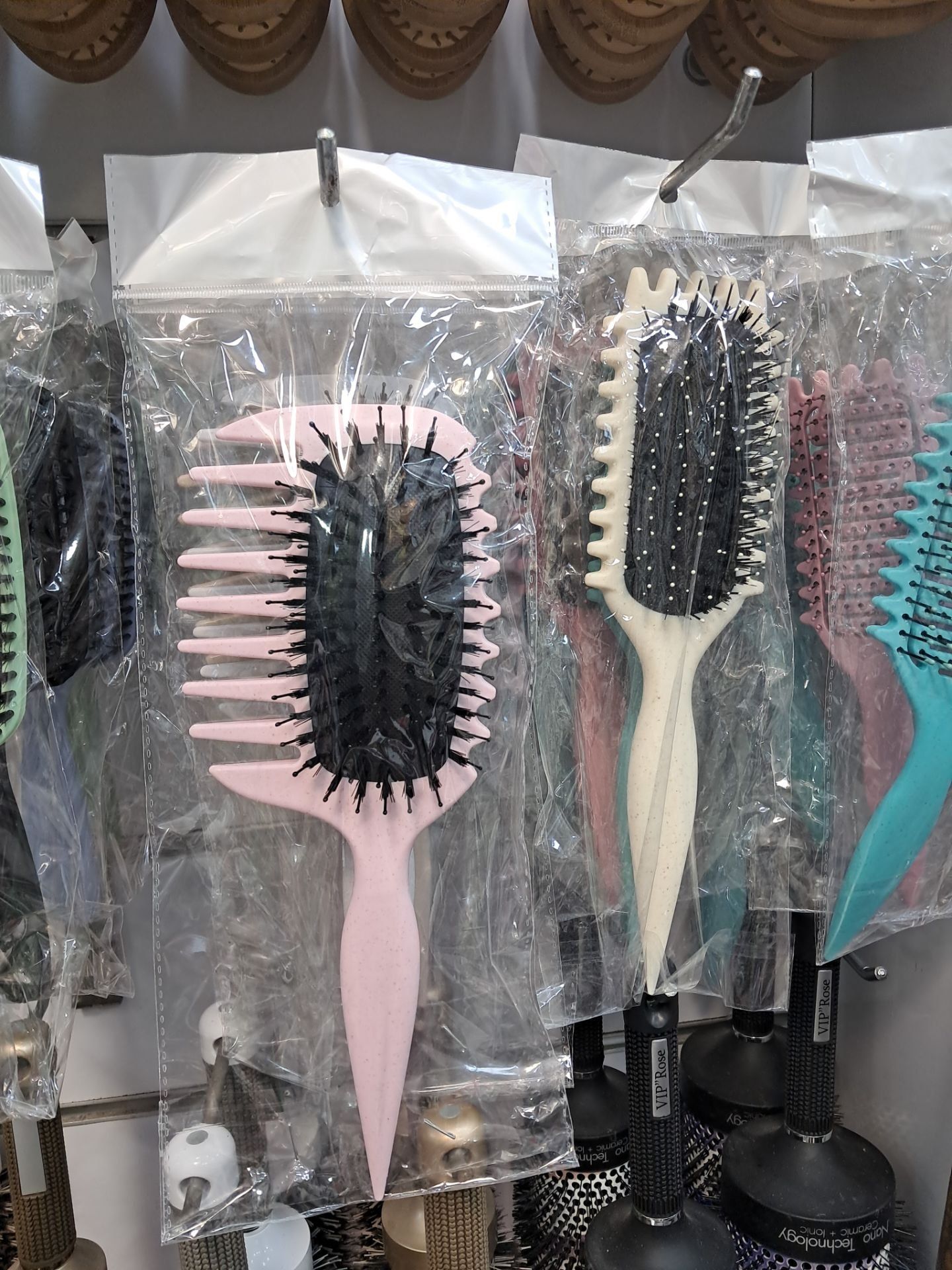 برس و شانه دوکاره گندمی (Eco-Friendly Wheat Straw Hair Brush & Comb) 