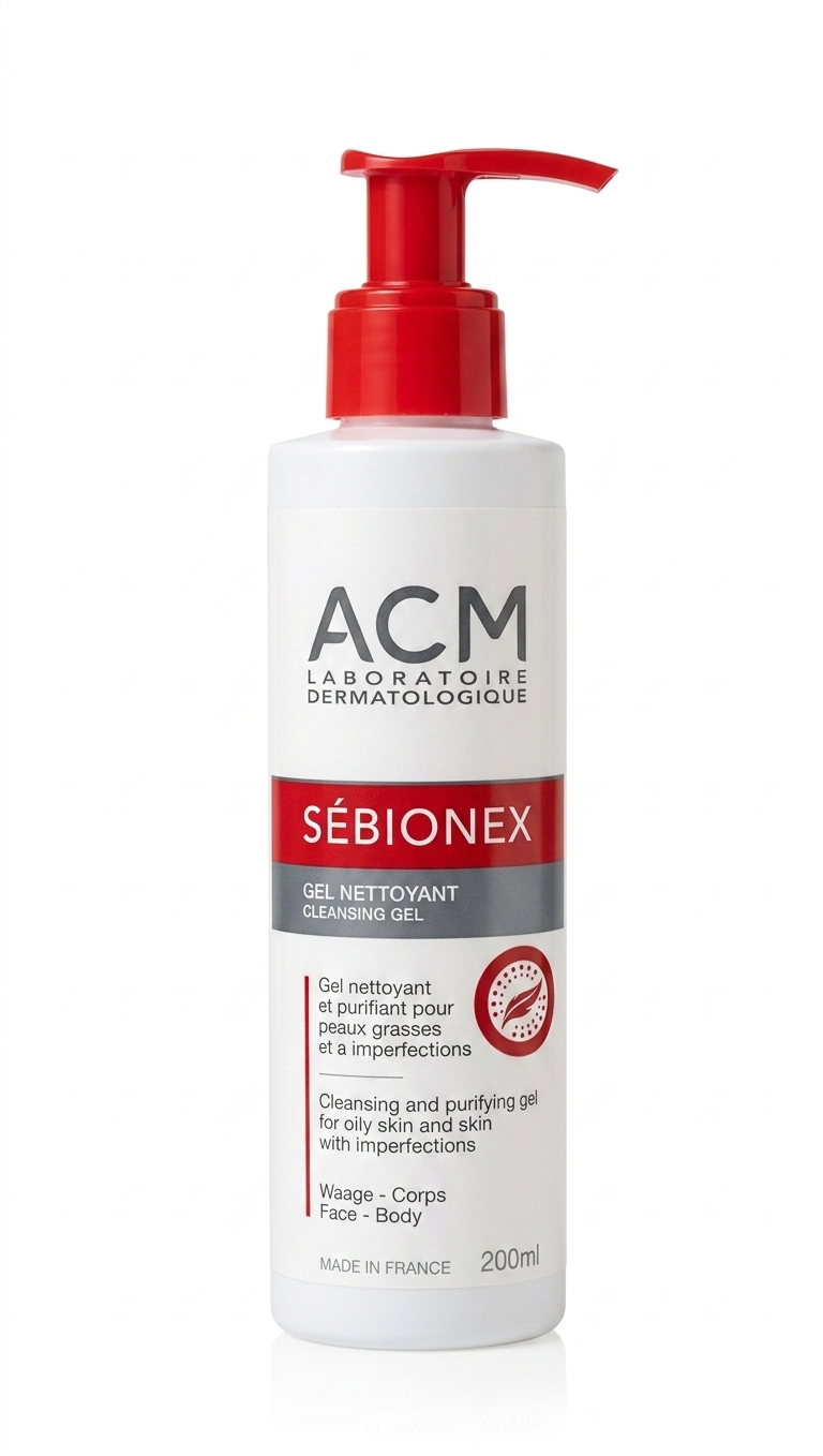 ژل شستشوی صورت ایسیام مدل سبیونکس (ACM Sébionex Cleansing Gel) 