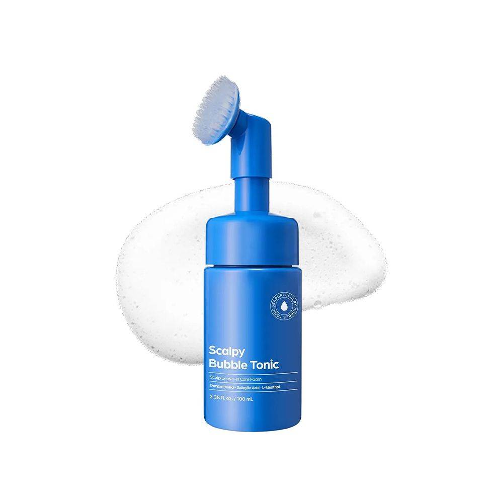 تونیک حبابی (فوم) مراقبت از کف سر اسکالپی مدل Scalpy Bubble Tonic حجم ۱۰۰ میلیلیتر 
