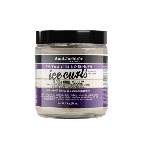 ژل حالت‌دهنده موی فر آنت جکی (Aunt Jackie's) مدل Ice Curls Glossy Curling Jelly ‌