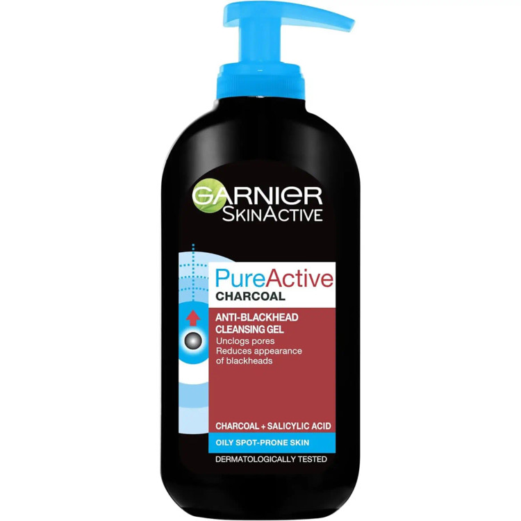 ژل شستشوی صورت گارنیه مدل Pure Active Charbon (زغال فعال)