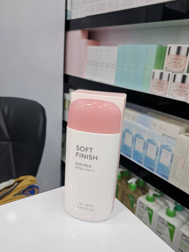 لوسیون ضد آفتاب میشا (Missha) مدل Soft Finish Sun Milk با SPF 50