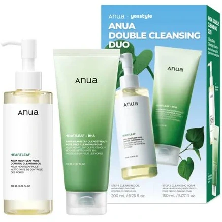 ست دو عددی پاککننده دوجانبه آنوآ (Anua Double Cleansing Duo)