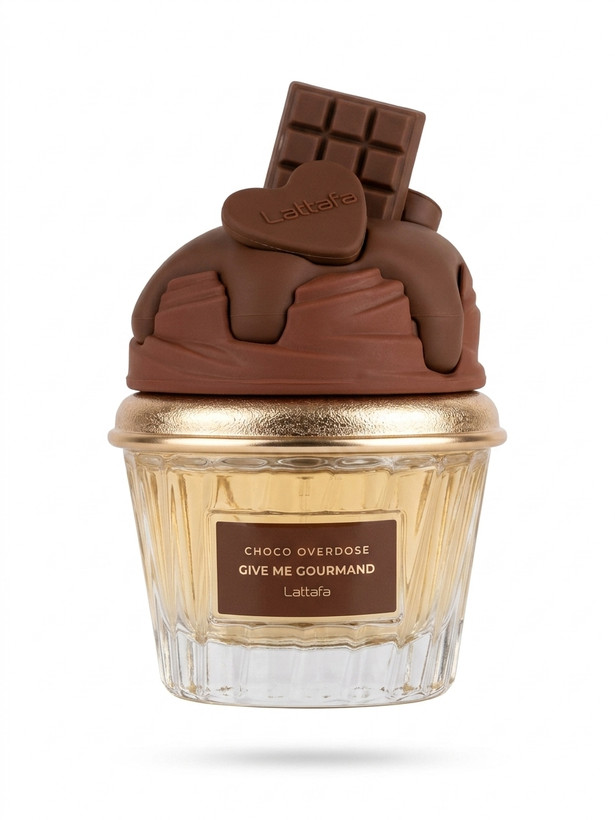 ادو پرفیوم یونیسکس لطافه مدل Choco Overdose Give Me Gourmand حجم ۷۵ میلیلیتر 