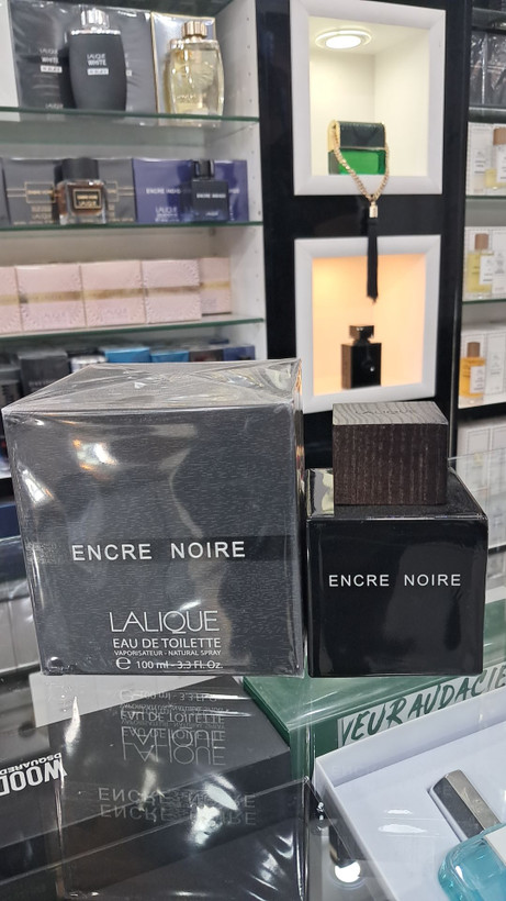 عطر مردانه لالیک انکر نویر (Lalique Encre Noire) - معروف به "لالیک مشکی" حجم ۱۰۰ میلیلیتر