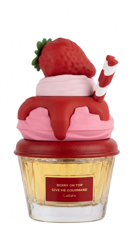 عطر یونیسکس لطافه مدل Berry On Top (سری Give Me Gourmand) حجم ۷۵ میلیلیتر 